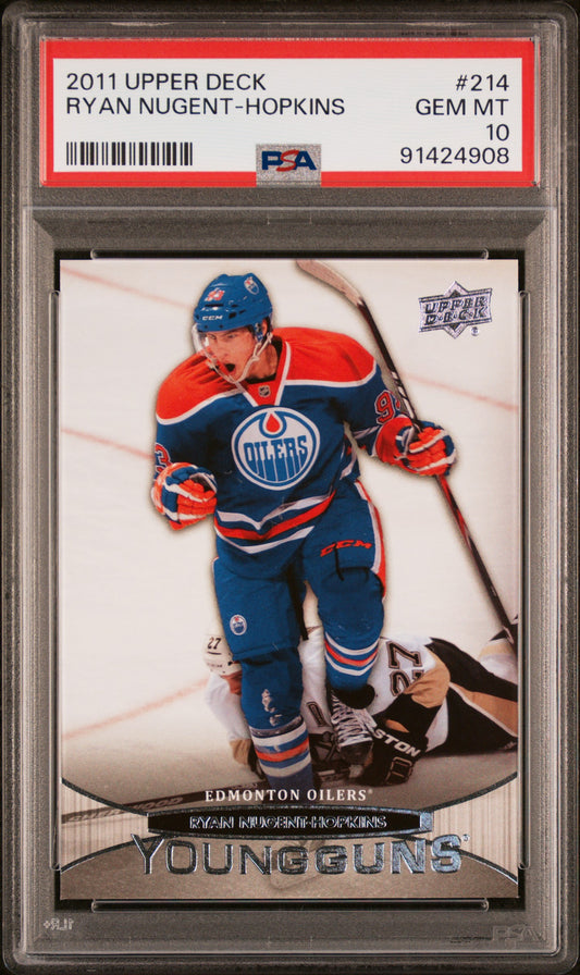 2011 Upper Deck #214 Ryan Nugent-Hopkins PSA 10