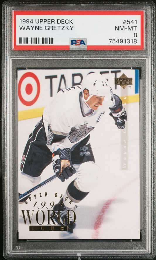 1994 Upper Deck #541 Wayne Gretzky PSA 8