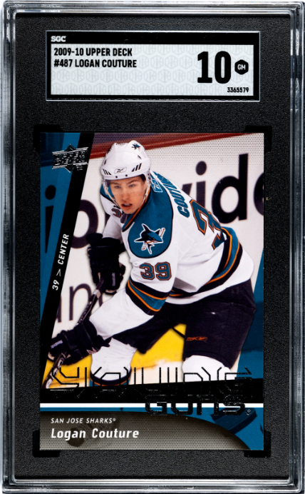 2009-10 Upper Deck #487 Logan Couture SGC 10